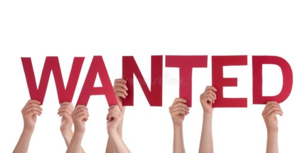 We want you!