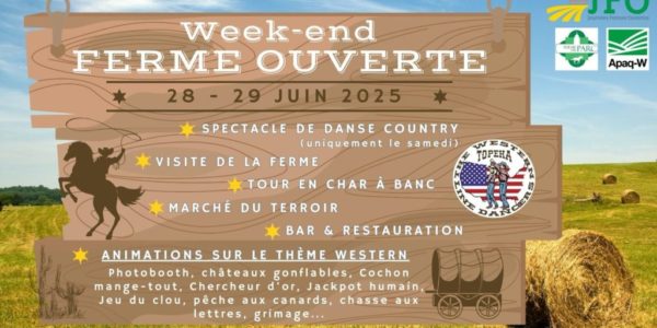 Journées Fermes Ouvertes 2025 à La Ferme du Parc — Un rendez-vous convivial à ne pas manquer !